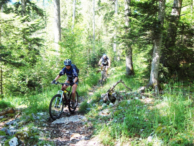  Ruta en bicicleta de cerro en La Clusaz